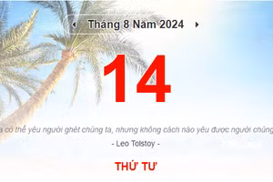 Lịch âm 14/8 - Xem lịch âm ngày 14/8