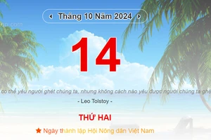 Lịch âm 14/10 - Xem lịch âm ngày 14/10