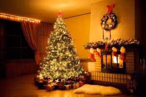 Cây thông Noel sẽ khiến bạn cảm nhận được không khí lễ hội ngay lập tức. (Ảnh: ITN).