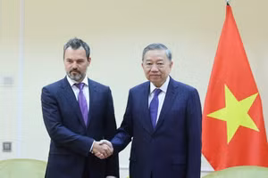 Tổng Bí thư Tô Lâm tiếp lãnh đạo một số công ty lớn của Liên bang Nga