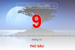 Lịch âm 9/8 - Xem lịch âm ngày 9/8