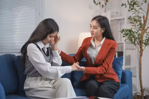 Cảm xúc phải được bộc lộ và chúng nên được giải tỏa mà không làm tổn thương bản thân hoặc người khác. (Ảnh: ITN).