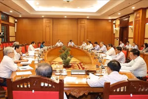 Tổng Bí thư, Chủ tịch nước Tô Lâm chủ trì họp chỉ đạo việc khắc phục hậu quả bão số 3