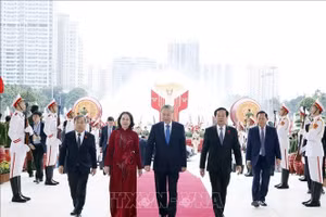 Tổng Bí thư và Chủ tịch nước dự khai mạc Đại hội Thi đua yêu nước toàn quốc lần thứ XI