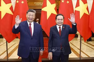 Chủ tịch Quốc hội Trần Thanh Mẫn hội kiến Tổng Bí thư, Chủ tịch nước Trung Quốc