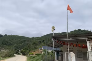 Hệ thống loa truyền thanh phủ được nâng cấp. Ảnh TL