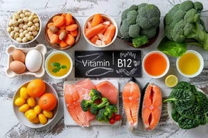 Bạn có thể tăng lượng vitamin B12 hấp thụ hàng ngày bằng cách bổ sung một số loại thực phẩm. (Ảnh: ITN)