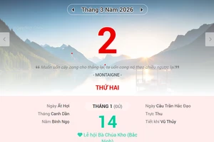 Lịch âm 2/3 - Xem lịch âm ngày 2/3