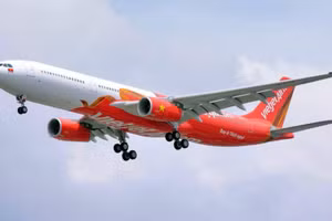 Vietjet đón tàu bay thân rộng mới, nâng đội bay lên 121 chiếc