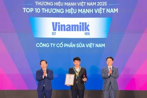 Dẫn đầu xu thế phát triển mới, Vinamilk tự hào là 1 trong 10 Thương hiệu mạnh Việt Nam