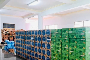 48 tấn sữa và nước uống của Vinamilk đến rốn lũ miền Trung và Tây Nguyên