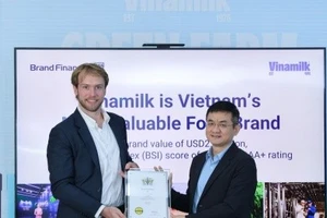 Vinamilk gia nhập nhóm 5% thương hiệu mạnh nhất toàn cầu
