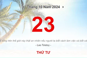 Lịch âm 23/10 - Xem lịch âm ngày 23/10