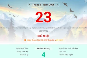 Lịch âm 23/11 - Xem lịch âm ngày 23/11