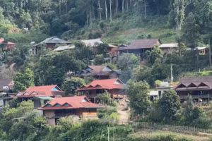 Nông thôn ở Điện Biên ngày càng khởi sắc. Ảnh BĐB