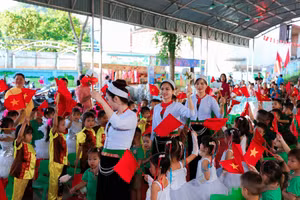 Đời sống của người dân xã Cao Dương ngày càng tốt hơn. Ảnh Trang TTĐT xã Cao Dương