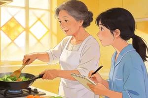 Trong một gia đình, công việc nhà vừa là cơ bản vừa là quan trọng nhất. (Ảnh: ITN).