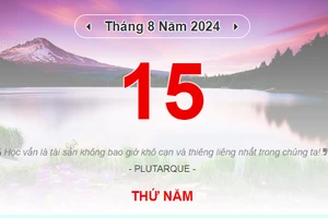 Lịch âm 15/8 - Xem lịch âm ngày 15/8