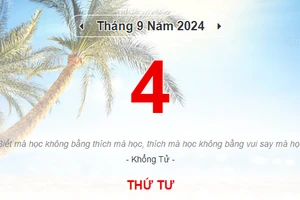 Lịch âm 4/9 - Xem lịch âm ngày 4/9