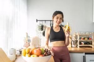 Chuối là loại trái cây được nhiều người giảm cân, tập thể hình yêu thích. (Ảnh: ITN)