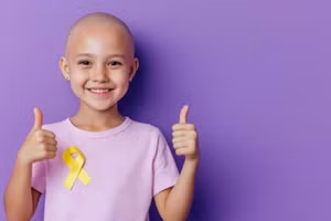 Có nhiều loại ung thư trẻ em, trong đó bệnh bạch cầu phổ biến nhất. (Ảnh: ITN)