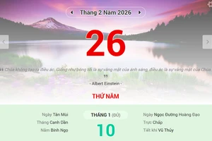 Lịch âm 26/2 - Xem lịch âm ngày 26/2