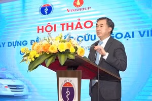 GS.TS Trần Văn Thuấn - Thứ trưởng Bộ Y tế, Chủ tịch Hội đồng Y khoa Quốc gia nhấn mạnh: Khi chuỗi cấp cứu ngoại viện vận hành thông suốt, số người được cứu sống tăng rõ rệt, hậu quả do tai nạn, thảm họa hay bệnh lý cấp tính giảm thiểu đáng kể.