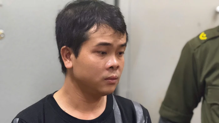 Lê Văn Hải đã giật dây chuyền vàng của một học sinh lớp 1 tại TP Huế.