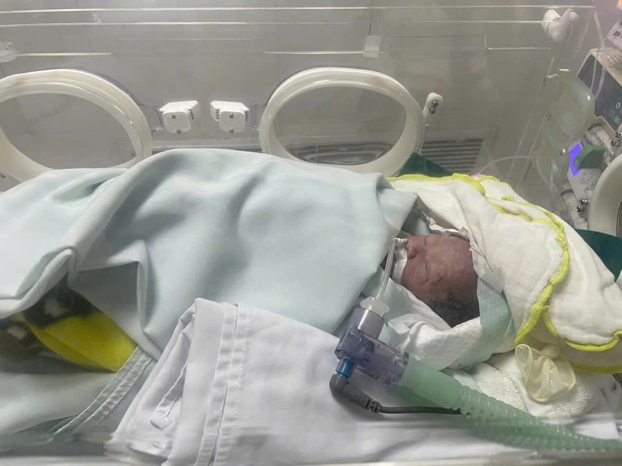 Trẻ sơ sinh bị bỏ rơi được cứu sống kịp thời.