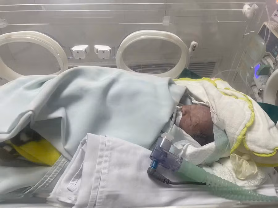 Trẻ sơ sinh bị bỏ rơi được cứu sống kịp thời.