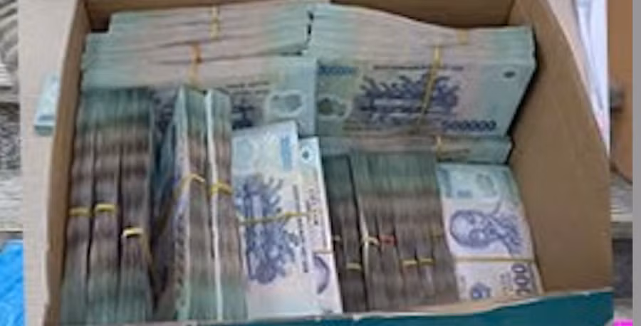 Gần 8 tỷ tiền mặt đã được cơ quan công an thu giữ.