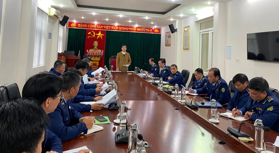 Cục Quản lý thị trường Thanh Hoá họp triển khai nhiệm vụ.