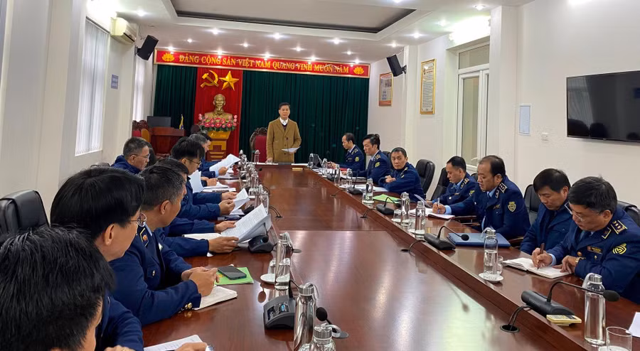 Cục Quản lý thị trường Thanh Hoá họp triển khai nhiệm vụ.