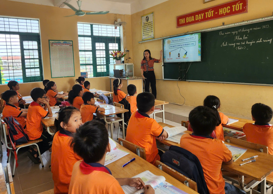 Thanh Hoá có gần 98% giáo viên trình độ đạt chuẩn trở lên.