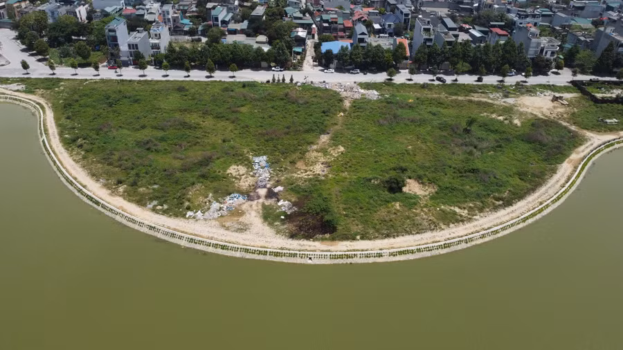 Dự án Công viên nước Đông Hương, thành phố Thanh Hóa chậm tiến độ nhiều năm.