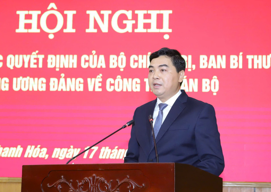 Ông Nguyễn Hoài Anh, tân Chủ tịch UBND tỉnh Thanh Hóa.