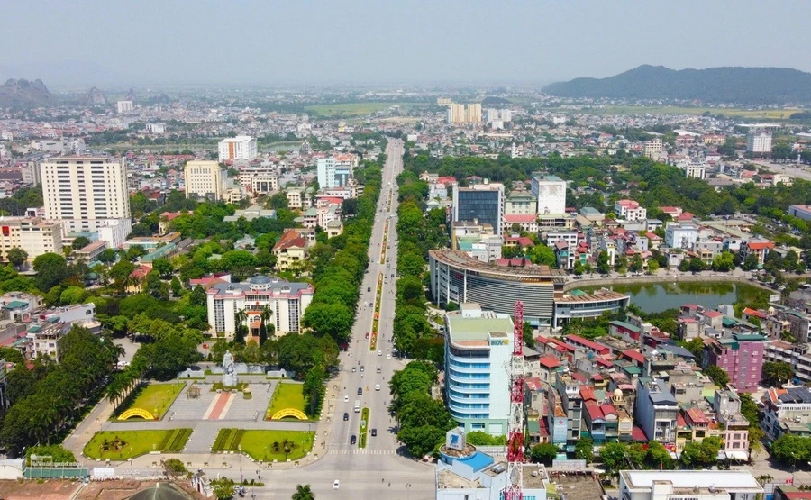 Một góc phường Hạc Thành (TP Thanh Hoá) sau sắp xếp bộ máy.