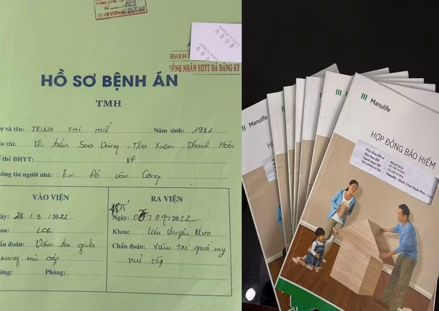 Tang vật liên quan vụ án Trục lợi bảo hiểm.