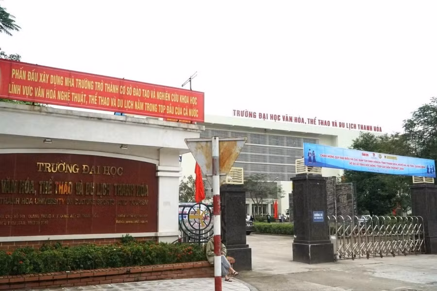 Trường ĐH Văn hoá - Thể thao và Du lịch sẽ sáp nhập vào Trường ĐH Hồng Đức.