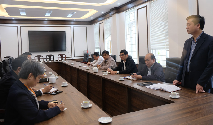 Buổi làm việc giữa Sở GD&ĐT tỉnh Thanh Hoá và Báo Giáo dục và Thời đại.