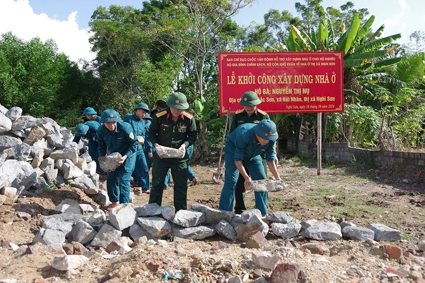 Thanh Hoá hiện đã xây, sửa được hơn 5.600 căn nhà cho hộ nghèo, gia đình chính sách.