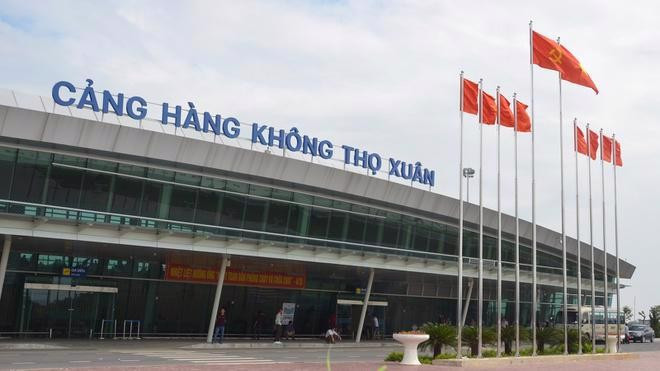 Cảng hàng không Thọ Xuân phải tạm dừng hoạt động 12 tiếng.