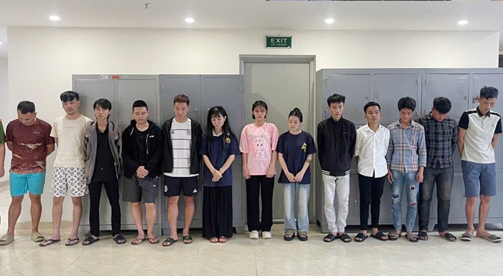 Nhóm người trong đường dây lừa đảo chiếm đoạt tài sản hoạt động tại Campuchia. 1212121-1.jpg