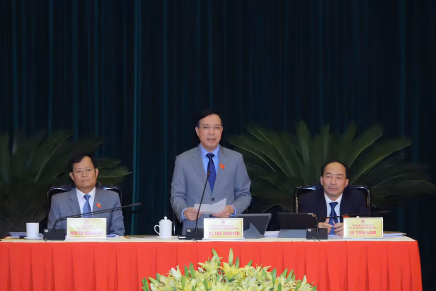 Chủ tịch HĐND tỉnh Thanh Hoá Lại Thế Nguyên chỉ rõ 4 nguyên nhân dẫn đến chậm tiến độ trong triển khai các dự án.