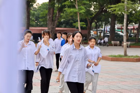 Thí sinh thi tốt nghiệp THPT năm 2026.