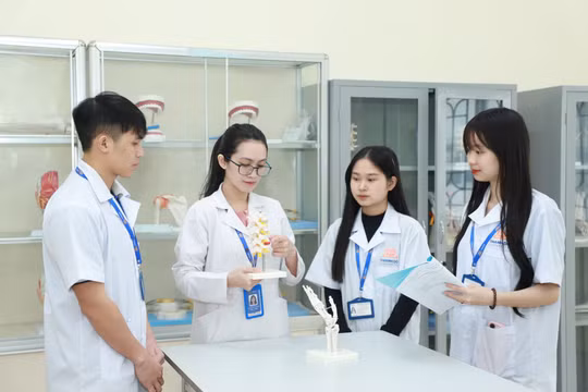 Hoạt động thực hành tại Trường Đại học Thành Đô.