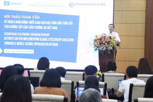 Môn học Giáo dục Công dân Toàn cầu (GCED) được giảng dạy cho học sinh từ lớp 1 đến lớp 12 trên toàn hệ thống Vinschool. Ảnh: Website nhà trường.