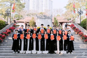 Học sinh Trường phổ thông quốc tế Kinh Bắc.