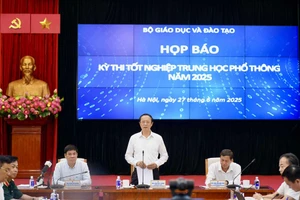 Bộ GD&ĐT họp báo về Kỳ thi tốt nghiệp THPT năm 2025