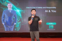 Hiếu PC trong một buổi trò chuyện về dùng AI cảnh báo chiêu trò lừa đảo tinh vi. Ảnh minh họa: ITN.